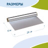 Фольга пищевая алюминиевая, 29 см х 10 м, толщина 9 мкм, LAIMA, 607802, 607802