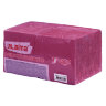 Салфетки бумажные 400 шт., 24х24 см, "Big Pack", бордовые, 100% целлюлоза, LAIMA, 114725, 114725