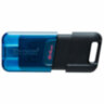 Флеш-диск 64 GB KINGSTON DataTraveler 80M, разъем Type-C 3.2, черный, DT80M/64GB, 514070