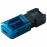 Флеш-диск 64 GB KINGSTON DataTraveler 80M, разъем Type-C 3.2, черный, DT80M/64GB, 514070