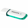 Флеш-диск 8 GB PHILIPS SNOW, разъем USB 3.0, зеленый, FM08FD75B/97, 514082
