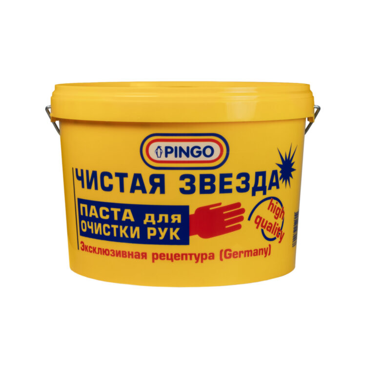 Паста очищающая, 11 л, PINGO (Пинго), ЧИСТАЯ ЗВЕЗДА, от самых стойких загрязнений, ведро, 85010-0, 605181