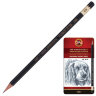 Карандаши чернографитные KOH-I-NOOR "Toison D'or", НАБОР 12 шт., 8B-2H, металлическая коробка, 1912012001PL, 1912012001PLRU, 181043