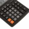 Калькулятор настольный BRAUBERG EXTRA-12-BK (206x155 мм), 12 разрядов, двойное питание, ЧЕРНЫЙ, 250481, 250481
