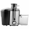 Соковыжималка CENTEK CT-1209, 600 Вт, стакан 0,5 л, емкость для жмыха 1,5 л, металл, сталь/черный, 457604