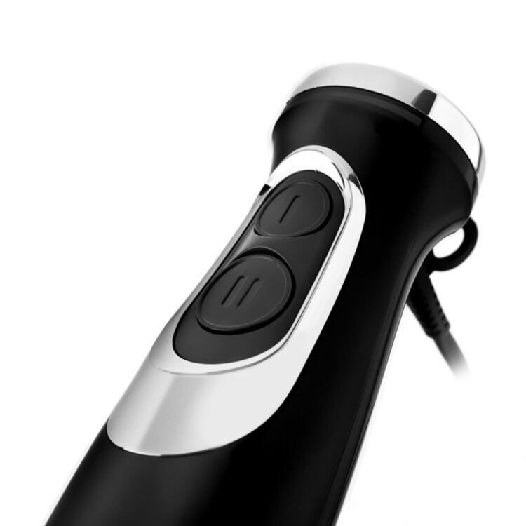 Блендер погружной BRAYER BR1249, 800 Вт, 2 скорости, 1 насадка, черный, 456602