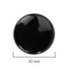 Магниты BRAUBERG "BLACK&WHITE" УСИЛЕННЫЕ 30 мм, НАБОР 10 шт., черные, 237466, 237466