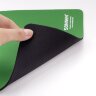 Коврик для мыши SONNEN "GREEN", резина + ткань, 220х180х3 мм, 513305, 513305