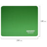 Коврик для мыши SONNEN "GREEN", резина + ткань, 220х180х3 мм, 513305, 513305