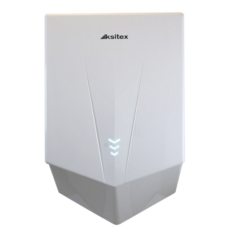 Сушилка для рук KSITEX М-2020W JET, 1300 Вт, пластик, белая, 608341