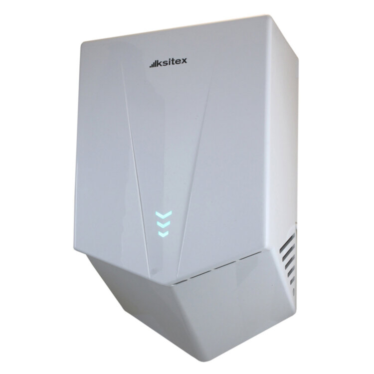 Сушилка для рук KSITEX М-2020W JET, 1300 Вт, пластик, белая, 608341