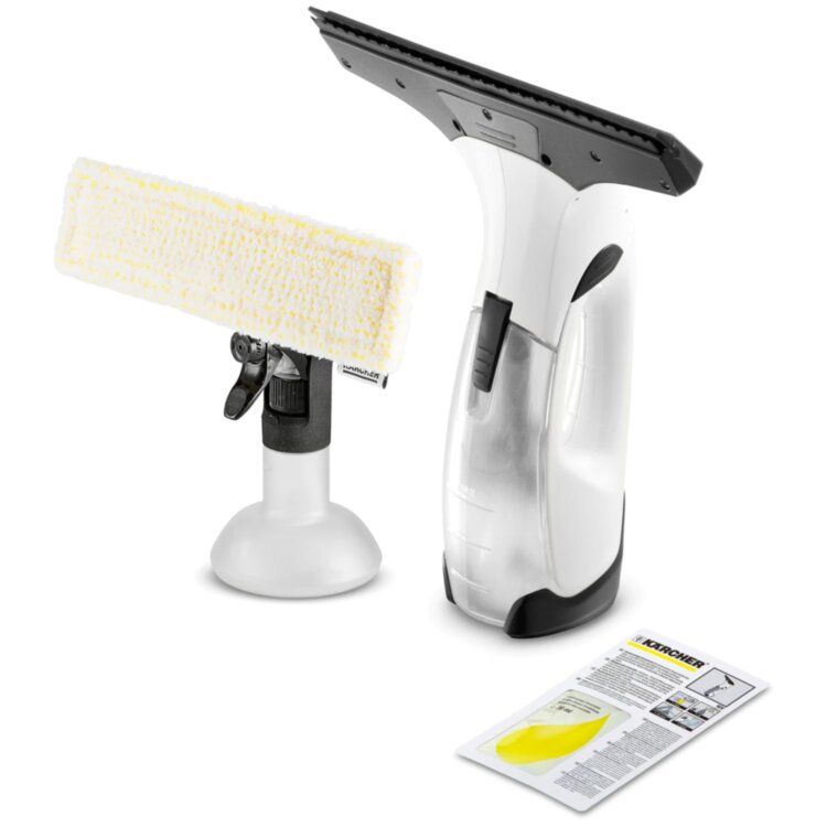 Стеклоочиститель аккумуляторный KARCHER WV 2 Plus, время работы 35 мин, белый, 1.633-640.0, 457237