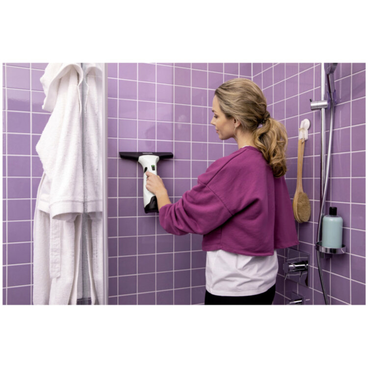 Стеклоочиститель аккумуляторный KARCHER WV 2 Plus, время работы 35 мин, белый, 1.633-640.0, 457237