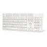 Клавиатура проводная SMARTBUY ONE 238, USB, 104 клавиши, белый, SBK-238U-W, 514310