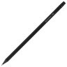Карандаши чернографитные BRAUBERG НАБОР 6 шт., "Black Jack", НВ, с резинкой, черные, дерево, заточенные, 180608, 180608