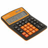 Калькулятор настольный BRAUBERG EXTRA COLOR-12-BKRG (206x155 мм), 12 разрядов, двойное питание, ЧЕРНО-ОРАНЖЕВЫЙ, 250478, 250478
