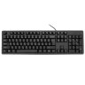 Набор проводной A4TECH KK-3330, USB, клавиатура 104 клавиши, мышь 2 кнопки + 1 кнопка-колесо, черная, 1530249, 513929