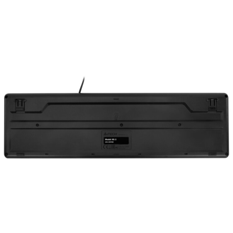 Набор проводной A4TECH KK-3330, USB, клавиатура 104 клавиши, мышь 2 кнопки + 1 кнопка-колесо, черная, 1530249, 513929