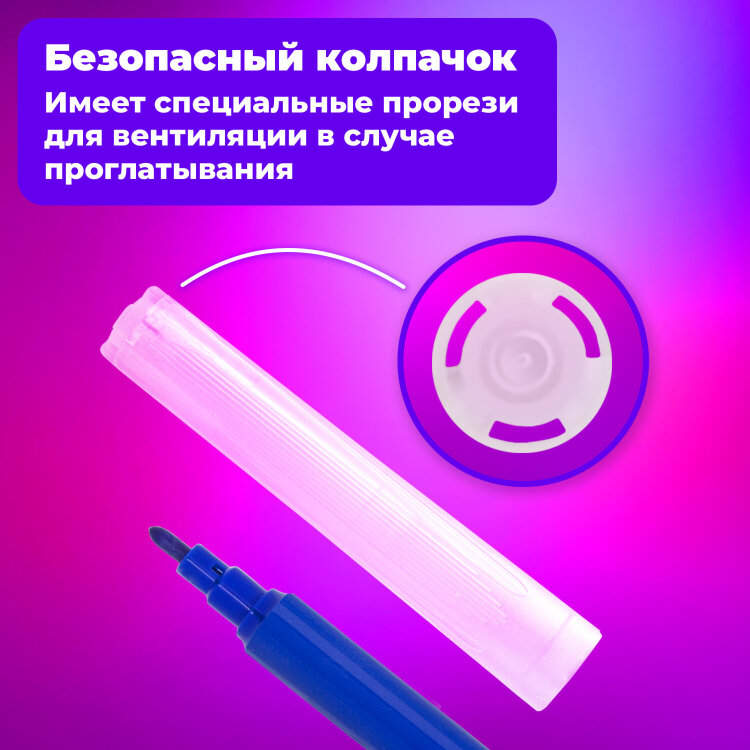 Фломастеры BRAUBERG "PREMIUM", 24 цвета, КЛАССИЧЕСКИЕ, вентилируемый колпачок, ПВХ-упаковка с европодвесом, 151936, 151936