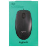 Мышь проводная LOGITECH M90, USB, 2 кнопки + 1 колесо-кнопка, оптическая, черная, 511225