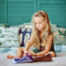 Цветная бумага, А4, мелованная САМОКЛЕЯЩАЯСЯ, 5 листов 5 цветов, 80 г/м2, ЮНЛАНДИЯ, 129284, 129284