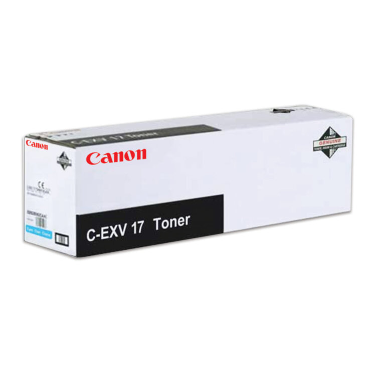 Тонер CANON (C-EXV17C) iR4080/4580/5185, голубой, оригинальный, ресурс 30000 стр., 0261b002, 320721