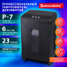 Уничтожитель (шредер) BRAUBERG PROFESSIONAL PS-623n, CD, "HeavyDuty", 7 уровень секретности, 1х2 мм, 6 листов, корзина 23 литра, 532592, 532592