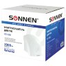 Сушилка для рук SONNEN HD-688, 2000 Вт, пластиковый корпус, белая, 604192, 604192