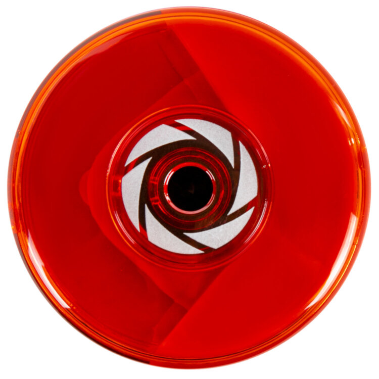 Точилка электрическая BRAUBERG DOUBLE BLADE RED, двойное лезвие, питание от 2 батареек АА, 271338, 271338