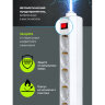 Сетевой фильтр DEFENDER ES, 5 розеток, 1,8 м, белый, 99481, 511106