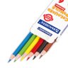 Карандаши цветные BRAUBERG PREMIUM, 6 цветов, шестигранные, грифель 3 мм, 181665, 181665