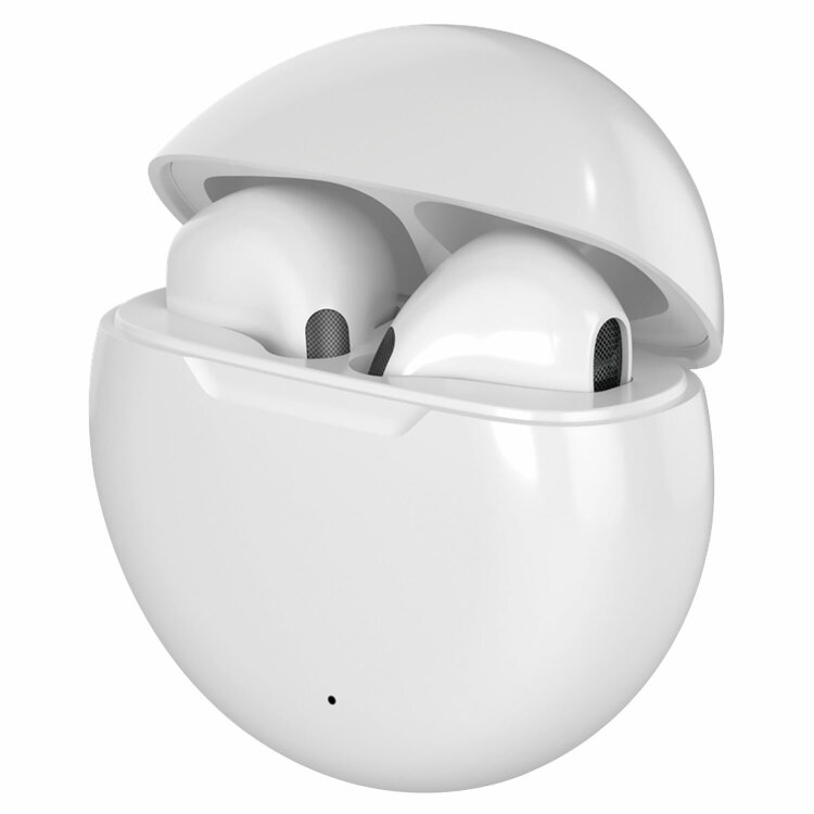 Наушники с микрофоном (гарнитура) DEFENDER TWINS 930, Bluetooth, беспроводные, белые, 63931, 513853