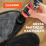 Краска для замши и нубука, 75 мл, губка, DASWERK (ДАСВЕРК), черная, 607624, 607624