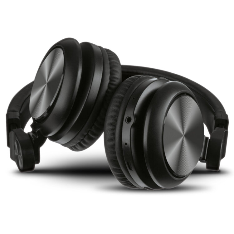 Наушники с микрофоном (гарнитура) SVEN AP-B650MV, Bluetooth, беспроводные, черные, SV-019310, 513839