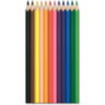 Карандаши цветные MAPED "COLOR PEP'S Strong", 12 цветов, трехгранные, грифель 3,2 мм, 862712, 181988