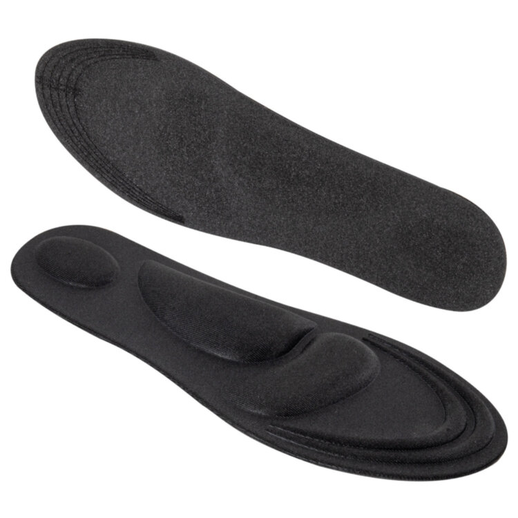 Стельки для обуви с супинатором 4D COMFORT PLUS, материал FOAM, размер RU 38-43 / EU 39-44, с линиями выреза, SHEGRA (ШЕГРА), 700743, 700743