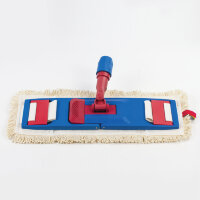 Насадка МОП плоская для швабры/держателя 50 см, уши/карманы (ТИП У/К), нашивной хлопок, LAIMA EXPERT, 605304, 605304