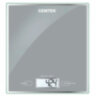 Весы кухонные CENTEK CT-2462 SILVER, электронный дисплей, max вес 5 кг, тарокомпенсация, стекло, CT-2462 Silver, 457572