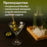 Пики для канапе бамбуковые "Сердце красное", 12 см, 100 шт., КП, 139419, 700679