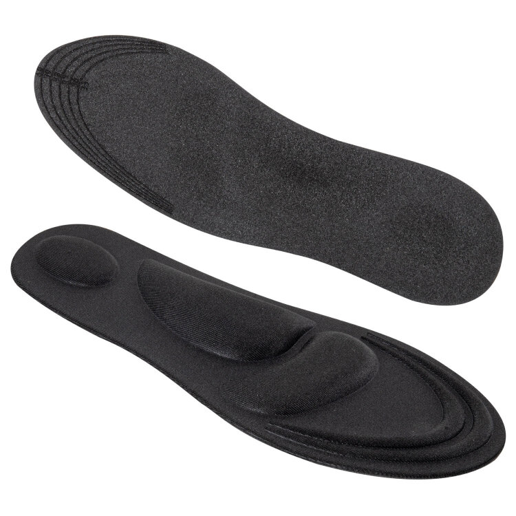 Стельки для обуви с супинатором 4D COMFORT PLUS, материал FOAM, размер RU 34-39 / EU 35-40, с линиями выреза, SHEGRA (ШЕГРА), 700744, 700744