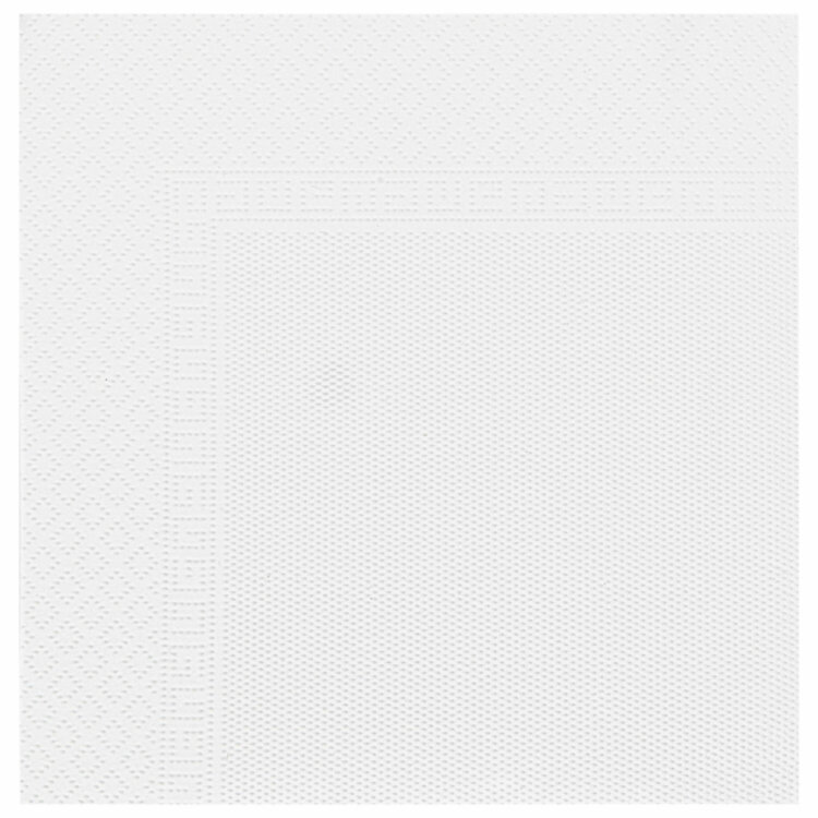 Салфетки бумажные 2-х слойные, 33x33 см, 200 штук в упаковке, 1/4 сложения, LAIMA, белые, 115402, 115402