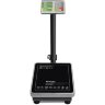 Весы напольные MERTECH M-ER 335ACL-150.20 LCD (0,4-150 кг) дискретность 20 г, платформа 600x460 мм, со стойкой, 3117, 290792