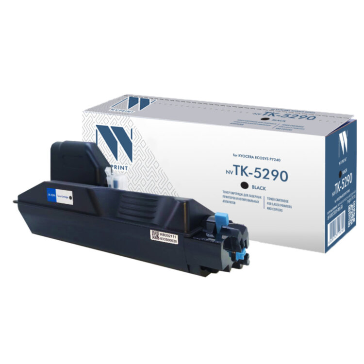 Тонер-картридж NV PRINT (NV-TK5290BK) для Kyocera Ecosys P7240, черный, ресурс 17000 страниц, 363893