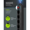 Сетевой фильтр DEFENDER ES, 5 розеток, 5 м, черный, 99486, 511785
