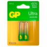 Батарейки КОМПЛЕКТ 2 шт., GP Ultra G-Tech, AA (LR6,15А), алкалиновые, пальчиковые, 15AUA21-2CRSBC2, 457745