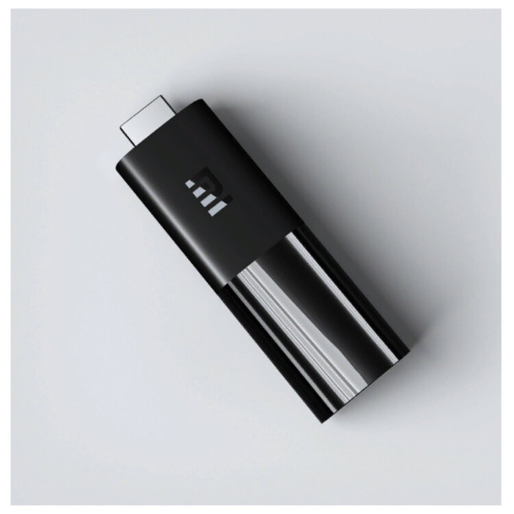 Приставка Смарт-ТВ XIAOMI Mi TV Stick, Android TV, 4 ядра, 1Gb+8Gb, HDMI, WiFi, пульт ДУ, черный, PFJ4145RU, 456656