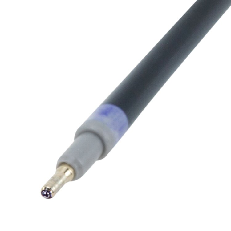 Стержни шариковые масляные BRAUBERG "WRITING 3.0", мягкое письмо, 140 мм, КОМПЛЕКТ 10 ШТ., СИНИЕ, игольчатый узел 0,5 мм, 170414, 170414