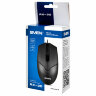 Мышь проводная SVEN RX-30, USB, 2 кнопки + 1 колесо-кнопка, оптическая, черная, SV-018, SV-018214, 513833