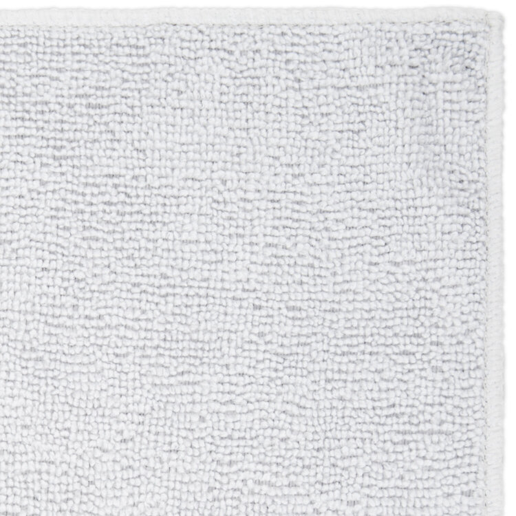 Салфетка из МИКРОФИБРЫ 50х100 см, WHITE ULTRA DENSE OVERLOCK, белая, 280 г/м2, LAIMA HOME, 608226, 608226