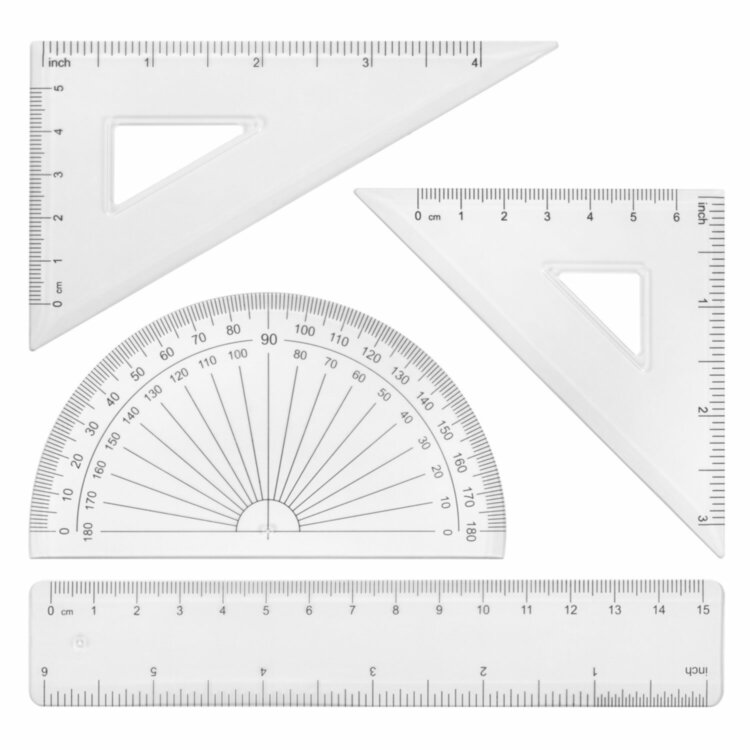 Готовальня BRAUBERG SCHOOL KIT, 9 предметов, циркуль 125 мм, чертежные принадлежности, мятный цвет, 210716, 210716